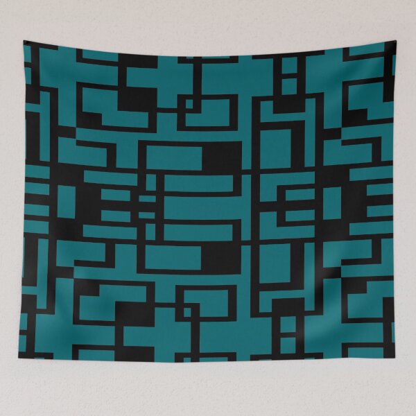 Item preview, Geometric Shapes Pattern Black Cut Out designed and sold by taiche.