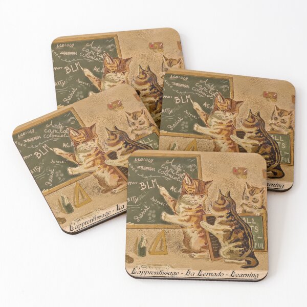 Item preview, The lesson – Cats in the School of Anarchy designed and sold by Loki Propagandart.