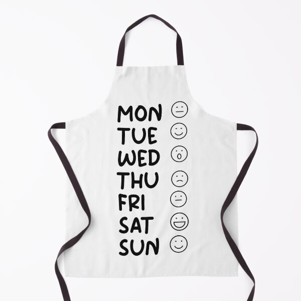 Item preview, Funny Weekdays Moods of the week,Emoticons designed and sold by goodprints shop.