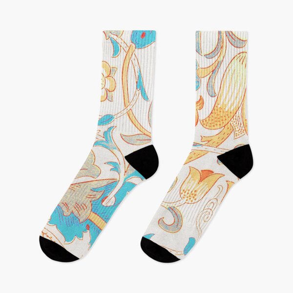 Item preview, Yellow Blue Floral Lodden Pattern designed and sold by fowons.