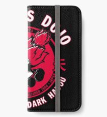 AKUMA dojo Gouki tee street fighter martial arts game iPhone Wallet/Case/Skin