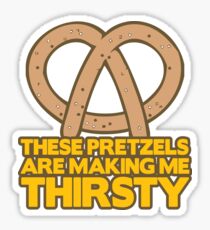 Pretzels Sticker