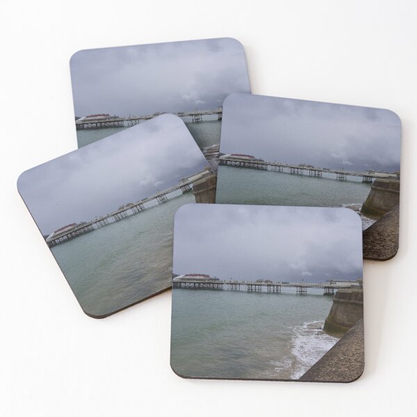 Item preview, Cromer pier on a rainy day designed and sold by Michael Schmid.