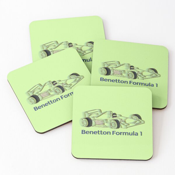Item preview, Benetton Formula 1 2020 esential T shirt design designed and sold by Rizwan ⭐⭐⭐⭐⭐.