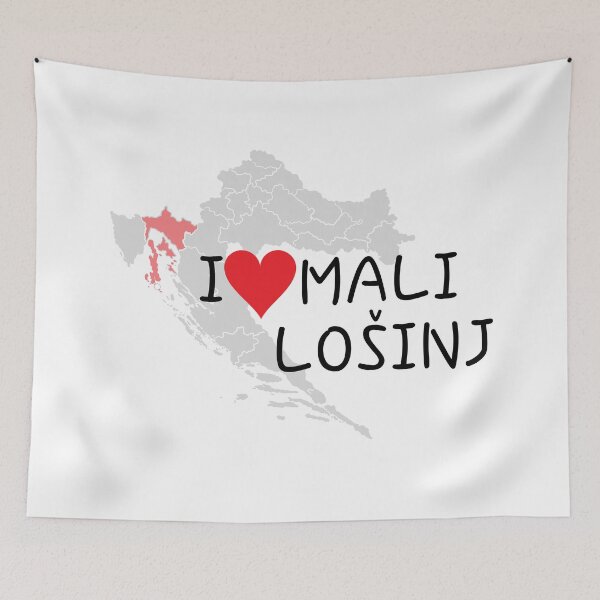 Item preview, "I Love Mali Lošinj" designed and sold by MC Art Studio.