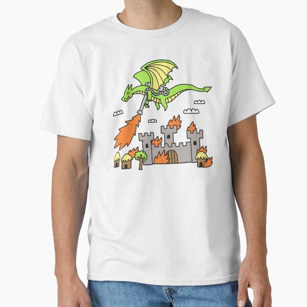 Item preview, Dragon With a Flamethrower designed and sold by obinsun.