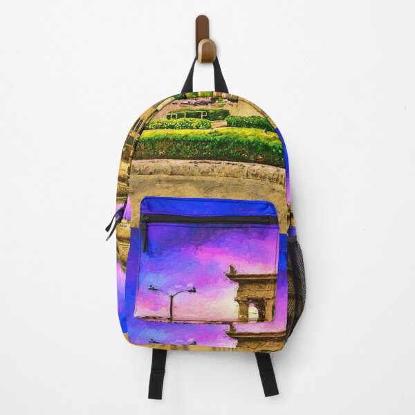 Item preview, Carnegie Art Museum in the evening, Oxnard, California designed and sold by NickoPrints.