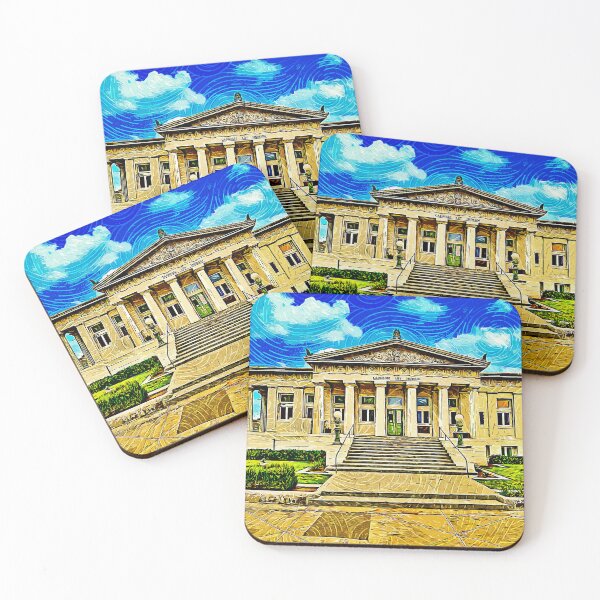 Item preview, Carnegie Art Museum in Oxnard, California - impressionist painting designed and sold by NickoPrints.