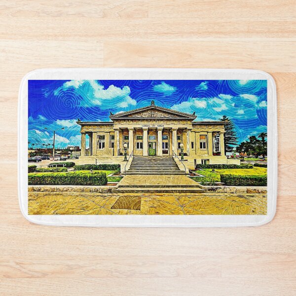 Item preview, Carnegie Art Museum in Oxnard, California - impressionist painting designed and sold by NickoPrints.