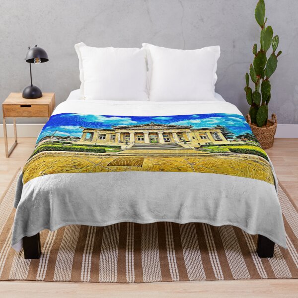 Item preview, Carnegie Art Museum in Oxnard, California - impressionist painting designed and sold by NickoPrints.