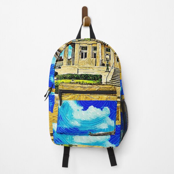 Item preview, Carnegie Art Museum in Oxnard, California - impressionist painting designed and sold by NickoPrints.