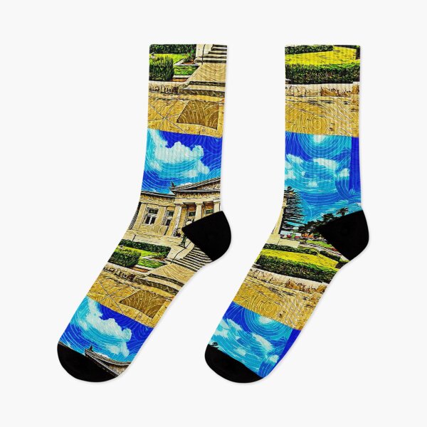 Item preview, Carnegie Art Museum in Oxnard, California - impressionist painting designed and sold by NickoPrints.