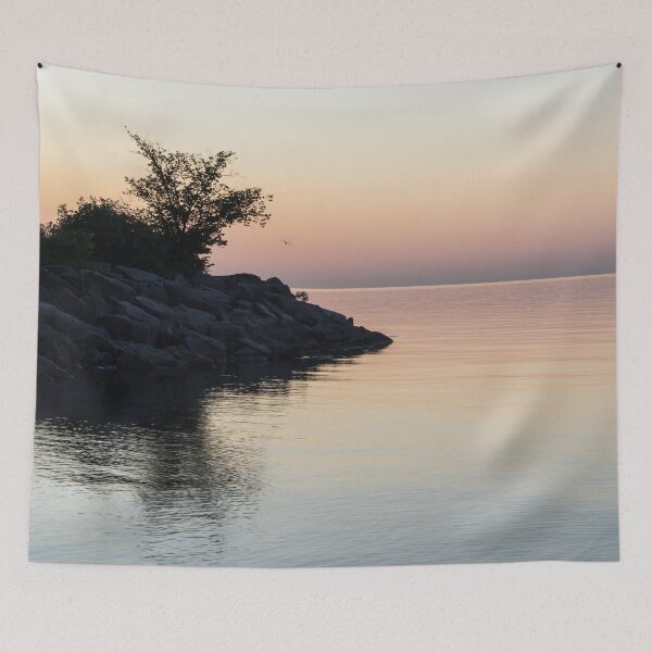 Item preview, Lakeside Reverie - Summer Dawn on Lake Ontario in West End Toronto designed and sold by Georgia Mizuleva.