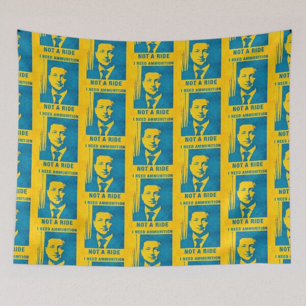 Item preview, President Zelensky, I need ammunition, not a ride. designed and sold by BeRudeShop.