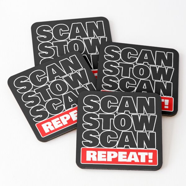 Item preview, Scan Stow Scan Repeat designed and sold by john-ess.