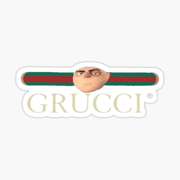 Grucci - Cartoon Sticker for Sale by playgeame