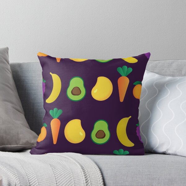 Item preview, Seamless pattern fruits and vegetables designed and sold by Colorfulandfun.