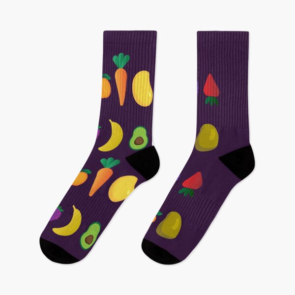 Item preview, Seamless pattern fruits and vegetables designed and sold by Colorfulandfun.