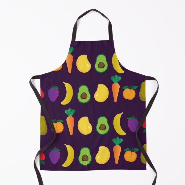 Item preview, Seamless pattern fruits and vegetables designed and sold by Colorfulandfun.