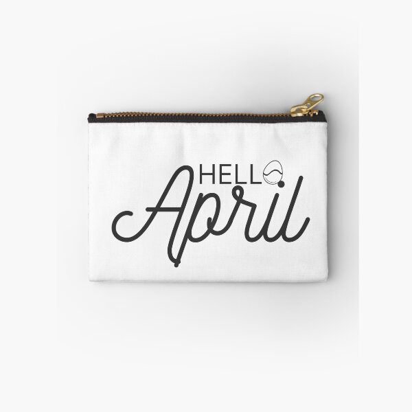 Item preview, Hello April nursing school journal sticker designed and sold by Fortified.