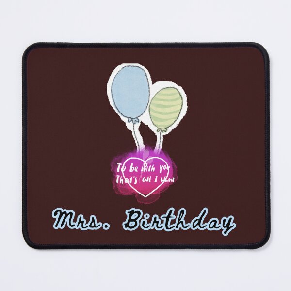 Item preview, Mrs. birthday designed and sold by Body-and-nature.