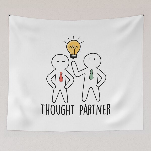 Item preview, thought partner designed and sold by jimmyroyaltee.