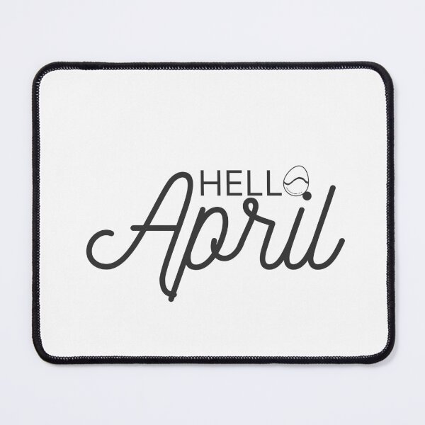 Item preview, Hello April nursing school journal sticker designed and sold by Fortified.