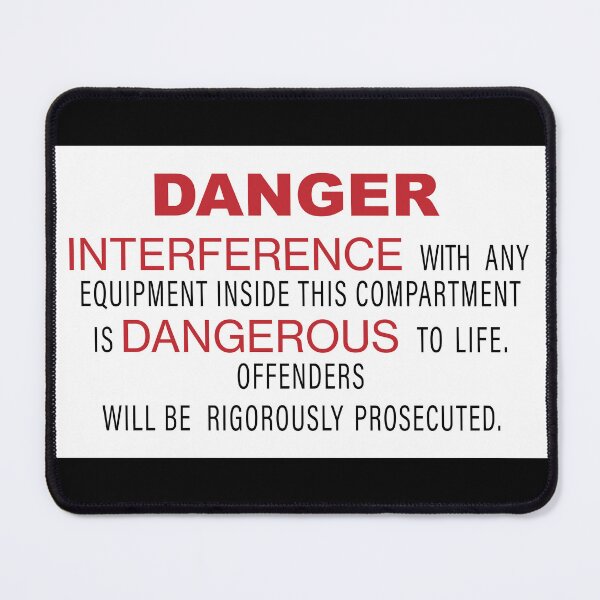 Item preview, Dangerous Interference designed and sold by Green-over-red.