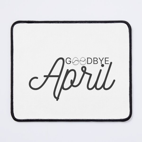Item preview, Goodbye April nursing school journal sticker - find your thing for the new you designed and sold by Fortified.