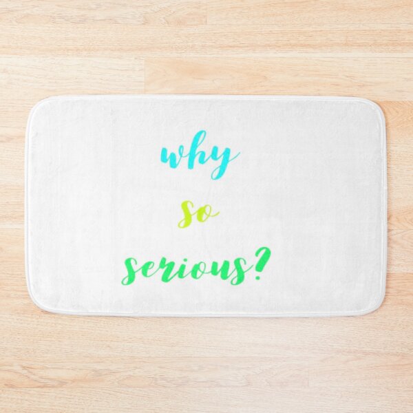 Item preview, Why so serious 4 designed and sold by MrCsStores.