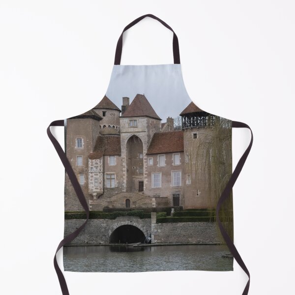 Item preview, The castle of Sercy is a 12th-century castle in the Bourgogne-Franche-Comte. Cloudy winter day designed and sold by Maurizio Fabbroni.