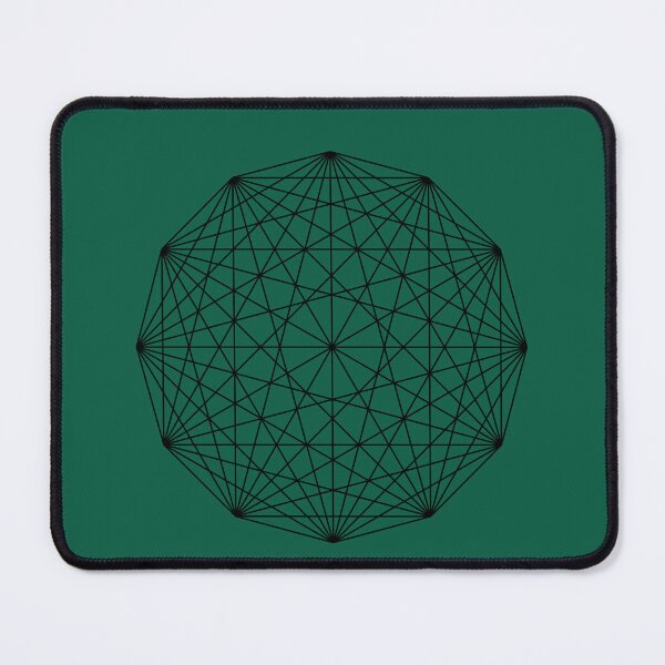 Item preview, Sacred Geometry Circular Pattern - Viridian designed and sold by whereisOlga_.