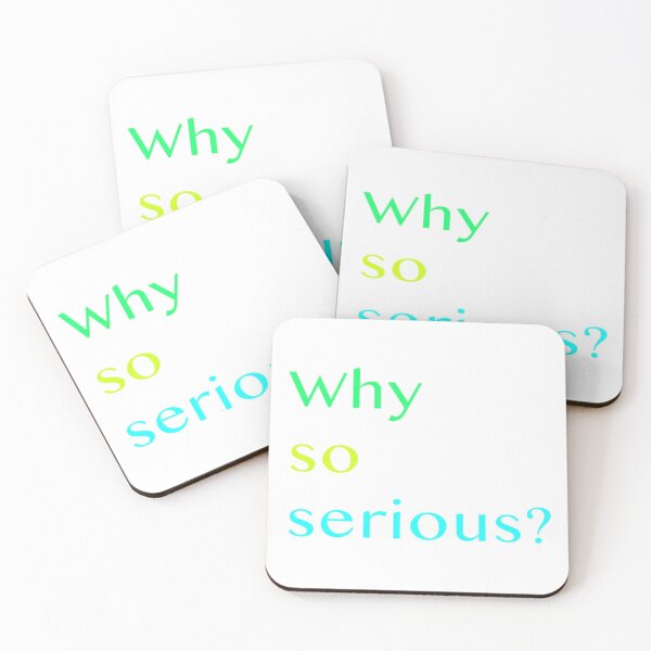 Item preview, Why so serious 5 designed and sold by MrCsStores.