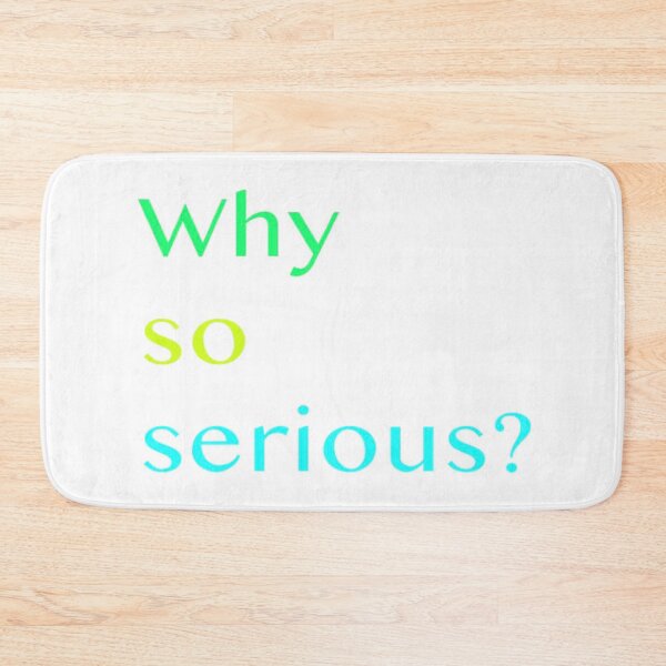 Item preview, Why so serious 5 designed and sold by MrCsStores.