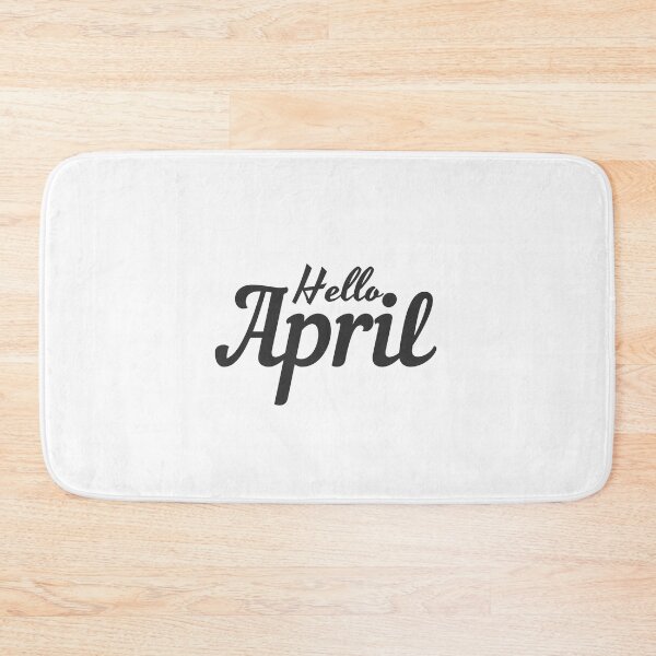 Item preview, Simple hello April nursing school journal sticker - find your thing for the new you designed and sold by Fortified.