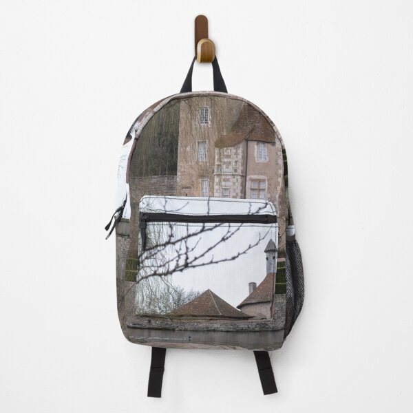 Item preview, The castle of Sercy is a 12th-century castle in the Bourgogne-Franche-Comte. Cloudy winter day designed and sold by Maurizio Fabbroni.
