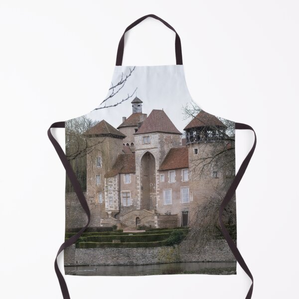Item preview, The castle of Sercy is a 12th-century castle in the Bourgogne-Franche-Comte. Cloudy winter day designed and sold by Maurizio Fabbroni.
