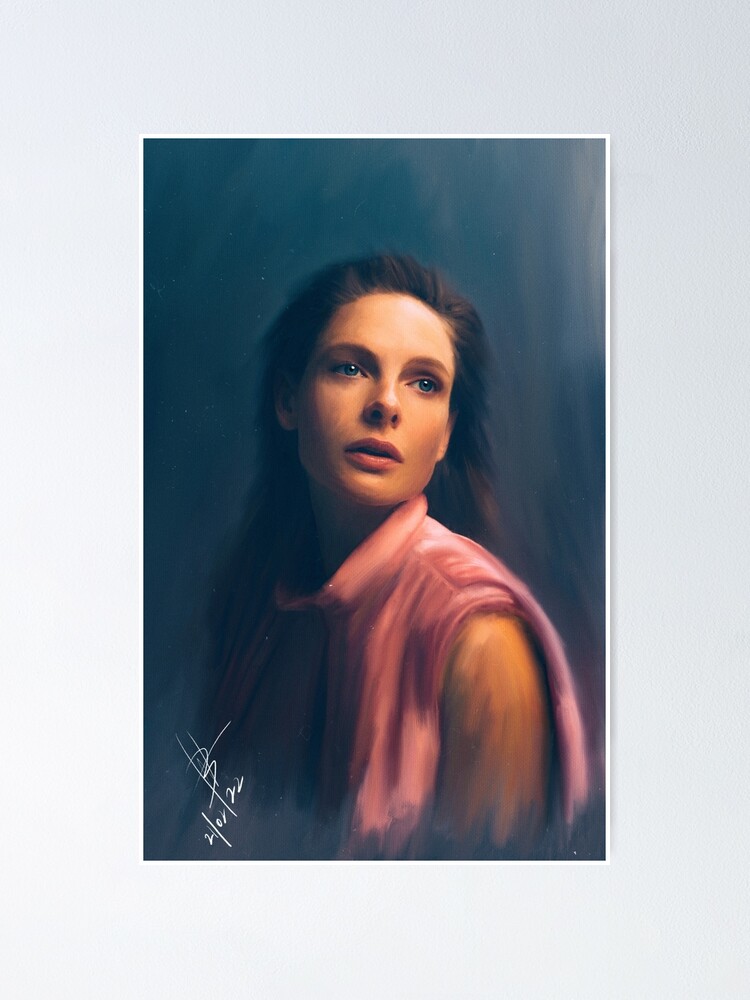 Rebecca Ferguson Poster By Fallenzeaphine Redbubble