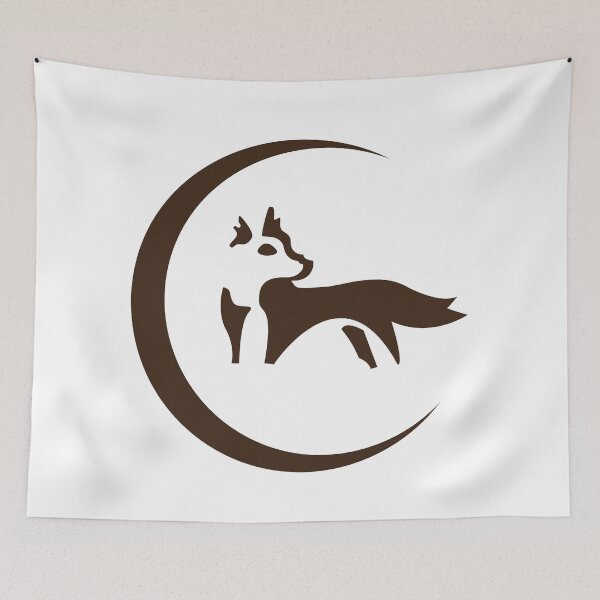 Item preview, wolf with moon designed and sold by Scopestor.