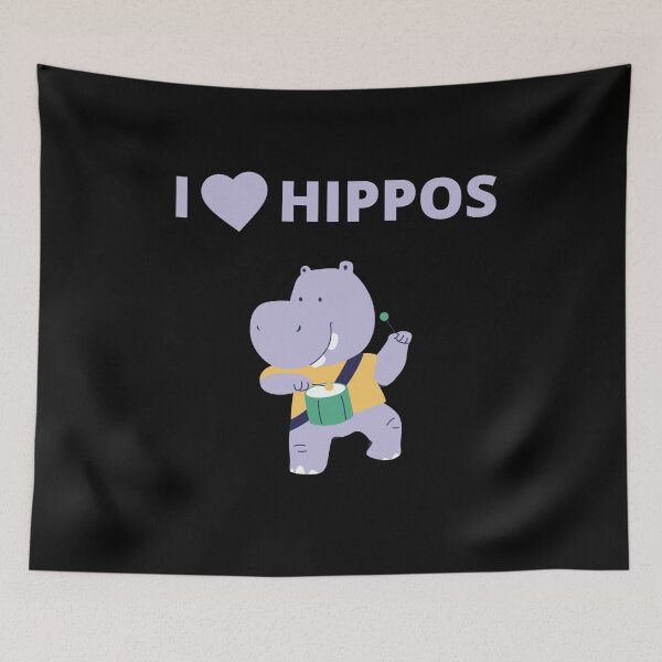Item preview,  Hippo Really Like Hippos Hippo Lovers Hippopotamus designed and sold by Thetruemo.