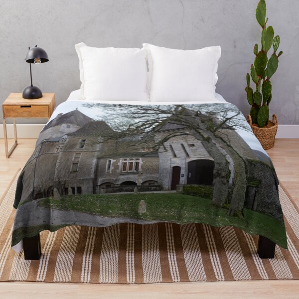Item preview, The Castel of Coraboeuf  is a 14th-century castle in the Bourgogne-Franche-Comte. Cloudy winter day designed and sold by Maurizio Fabbroni.