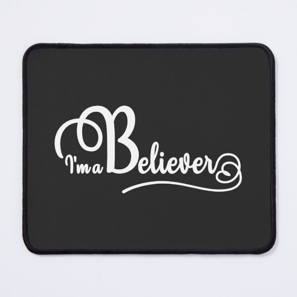 Item preview, Christian Design - I'm a Believer - Minimal Simple Graphic designed and sold by simplydesignart.