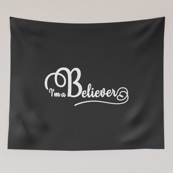Item preview, Christian Design - I'm a Believer - Minimal Simple Graphic designed and sold by simplydesignart.