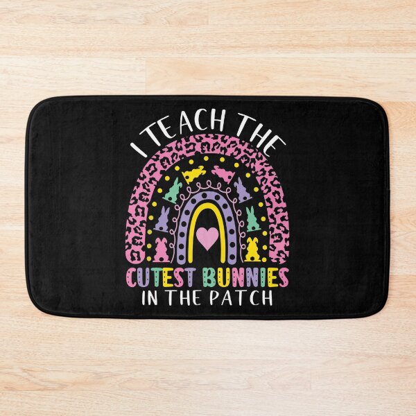 Item preview, I Teach The Cutest Bunnies In The Patch Rainbow Teacher Easter Day designed and sold by ecomdesign.