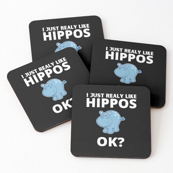 Item preview,  Hippo Really Like Hippos Hippo Lovers Hippopotamus designed and sold by Thetruemo.