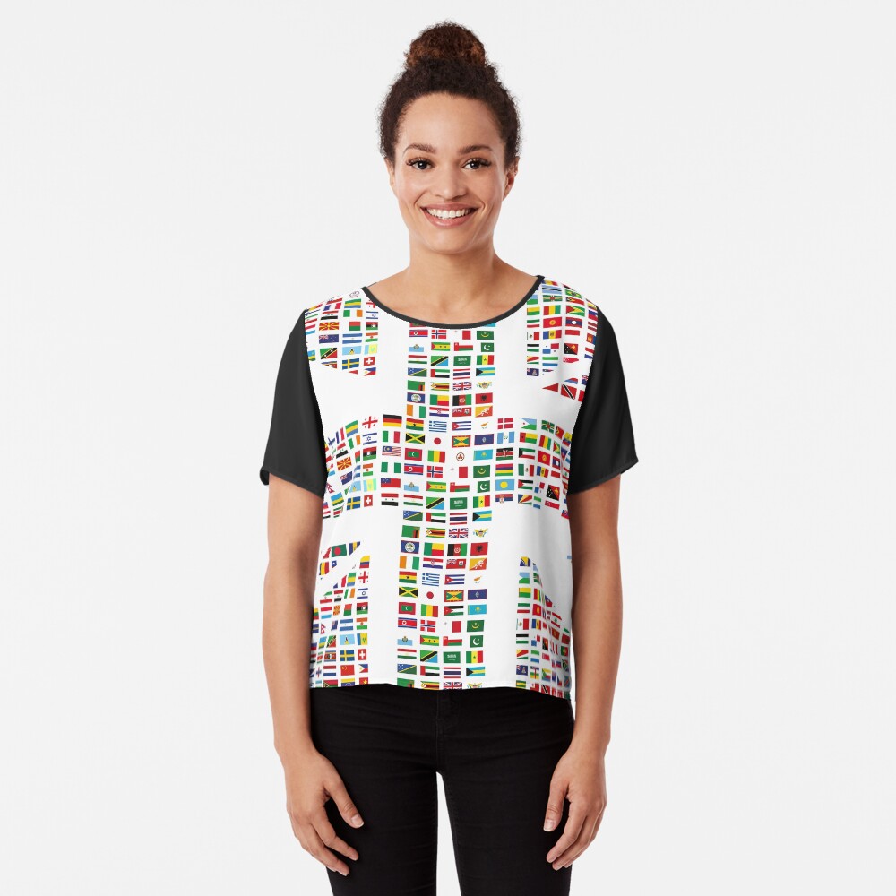 Item preview, Chiffon Top designed and sold by globalised.