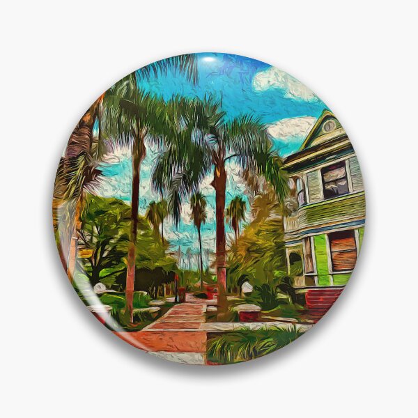 Item preview, Heritage Square in Oxnard, California - digital painting designed and sold by NickoPrints.