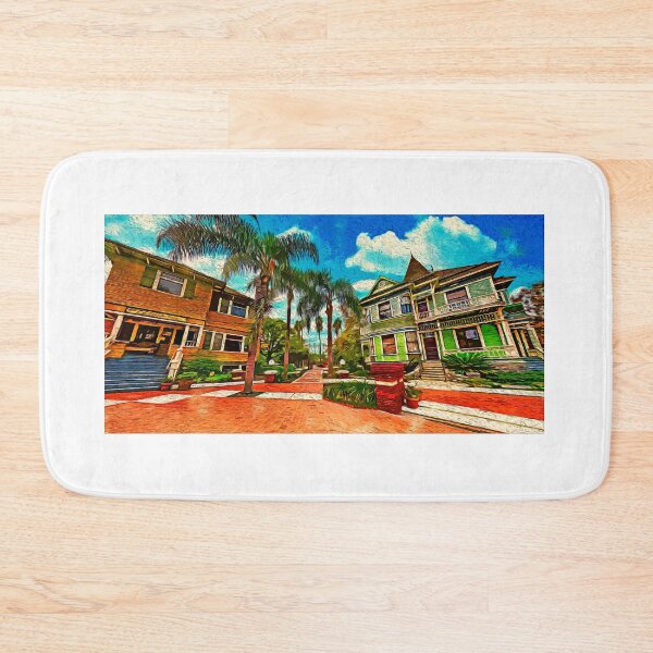 Item preview, Heritage Square in Oxnard, California - digital painting designed and sold by NickoPrints.