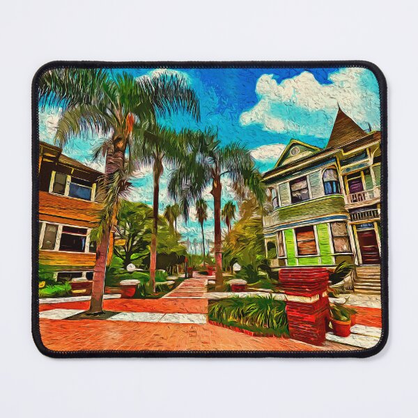 Item preview, Heritage Square in Oxnard, California - digital painting designed and sold by NickoPrints.