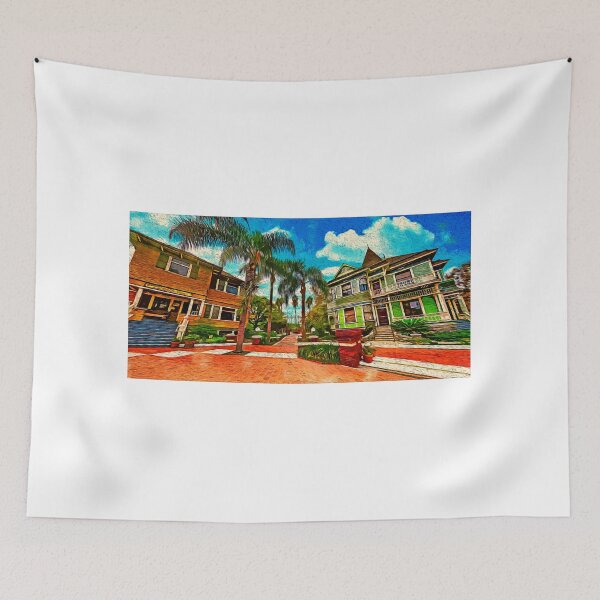 Item preview, Heritage Square in Oxnard, California - digital painting designed and sold by NickoPrints.